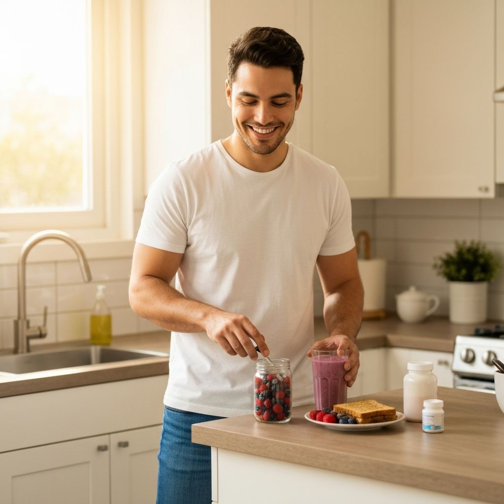 Morning supplement routine